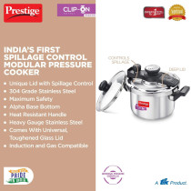 Prestige Clip on Svachh S/S 3L Cooker - MPC20231 (MPC20231)