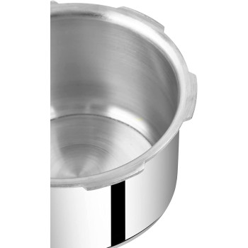 Prestige Aluminum Deluxe PlUS Pressure Cooker 3 Liter, Silver Mpd10701 (MPD10701)