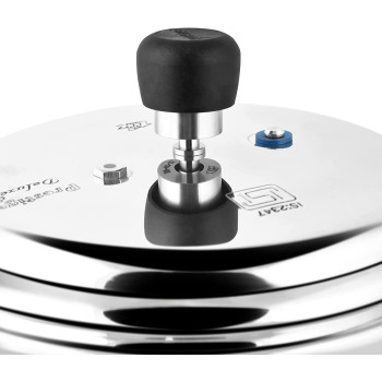 Prestige Aluminum Deluxe PlUS Pressure Cooker 3 Liter, Silver Mpd10701 (MPD10701)