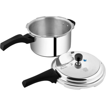 Prestige Deluxe Plus Aluminum Pressure Cooker, 5 Liter (MPD10702)
