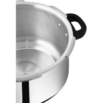 Prestige Deluxe Plus Aluminum Pressure Cooker, 5 Liter (MPD10702)