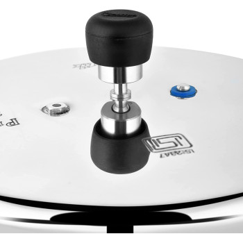 Prestige Deluxe Plus Aluminium Polished Pressure Cooker, 10 Ltr (MPD10704)