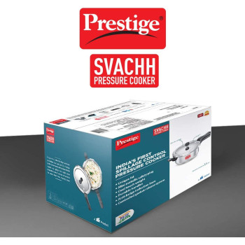 Prestige Svachh Pressure Cooker 3.5 Liter Junior Deep pan (MPD10728)