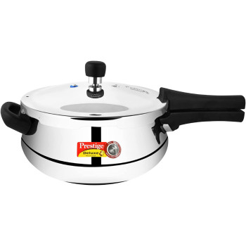 Prestige 5 Ltr Junior Handi Pressure Cooker MPD10794, silver (MPD10794)