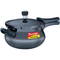 Prestige Deluxe Plus Hard Anodised Junior Handi Pressure Cooker, 5 Ltr (MPD20143)