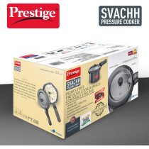 Prestige Svachh 3 Litre Pressure Cooker with Hard Anodized Body (Black) (MPD20223)