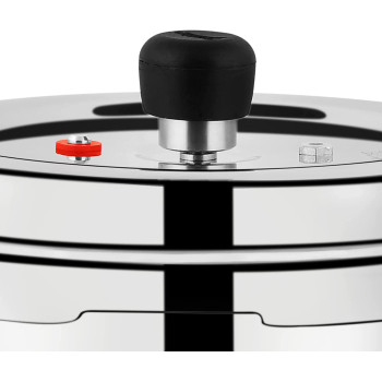 Prestige Deluxe Alpha Svachh Stainless Steel Pressure Cooker, 3 Ltr, Silver (MPD20248)