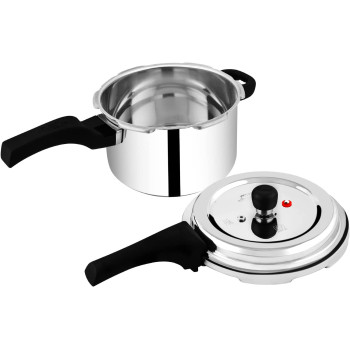 Prestige S/Steel 4.0 Ltr Svachh Dlx Alpha Cooker, Grey, 4 Liter (MPD20250)