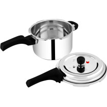 Prestige S/Steel 4.0 Ltr Svachh Dlx Alpha Cooker, Grey, 4 Liter (MPD20250)