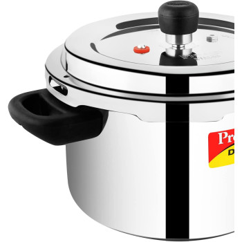 Prestige S/Steel 4.0 Ltr Svachh Dlx Alpha Cooker, Grey, 4 Liter (MPD20250)