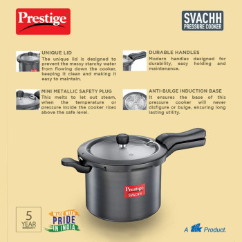 Prestige Svachh Ha 7.5L Pressure Cooker (MPD20277)