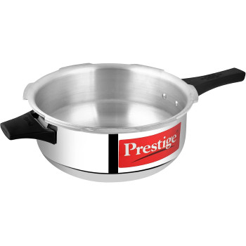 Prestige 2724294146876 2 Pieces Pressure Cooker Set, Silveraluminum (MPP10100)
