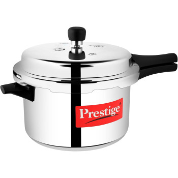 Prestige 2724294146876 2 Pieces Pressure Cooker Set, Silveraluminum (MPP10100)