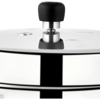 Prestige Popular Aluminium Pressure Cooker, 10 Ltr, Silver (MPP11000)