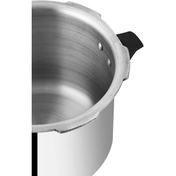 Prestige Popular Aluminium Pressure Cooker, 10 Ltr, Silver (MPP11000)