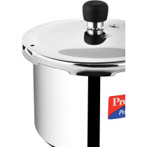 Prestige Popular Stainless Steel Pressure Cooker, 3 Ltr, Silver (MPP20651)