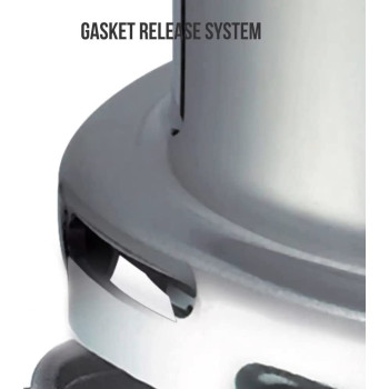 Prestige Popular Aluminium Pressure Cooker, 4 Ltr, Silver (MPP24100)