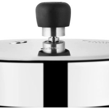 Prestige Popular Aluminium Pressure Cooker, 6 Ltr, Silver (MPP26100)