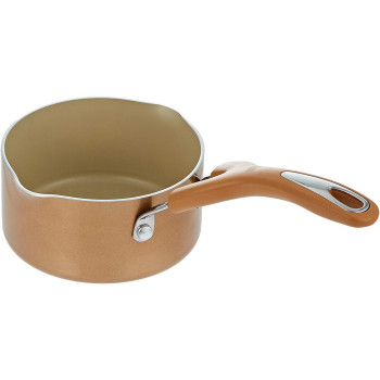 Meyer Non Stick Milk Pan, 9 Ltr, 14 cm, Beige (MY16861)