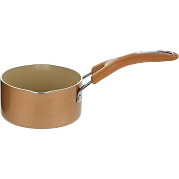 Meyer Non Stick Milk Pan, 9 Ltr, 14 cm, Beige (MY16861)