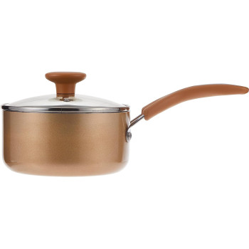 Meyer Aluminum Non-stick Covered Saucepan Set of 2-Piece - Cream MY16863 (MY16863)
