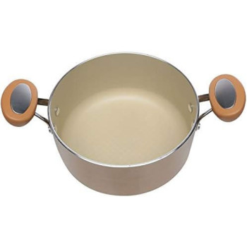 Meyer Aluminum Non-stick Covered Saucepan Set of 2-Piece - Cream MY16865 (MY16865)