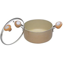 Meyer Aluminum Non-stick Covered Saucepan Set of 2-Piece - Cream MY16865 (MY16865)