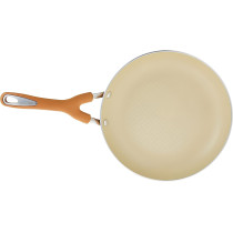 Meyer Non Stick Deep Fry Pan, 10.25 Inch, 26 cm, Cream (MY16872)