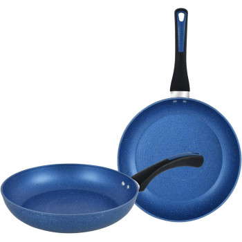 Prestige Endurance Speckled Long Lasting Non Stick Twin Pack Fry Pan, Blue (PR11560)