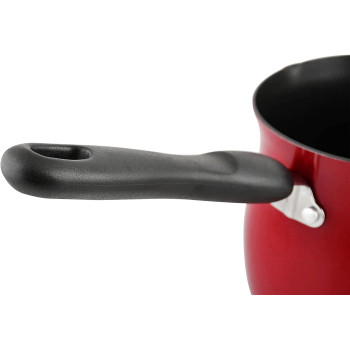 Prestige Classique 3X Ultra Tough Coffee Pot, 0.9 Ltr, 11 cm, Red (PR12760)