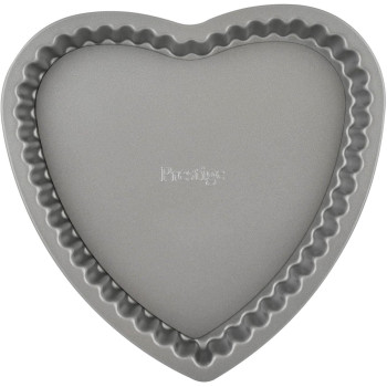 Prestige Loose Base Heart Shape Pan, Grey (PR13221)