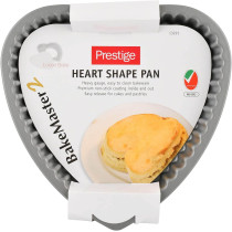 Prestige Loose Base Heart Shape Pan, Grey (PR13221)