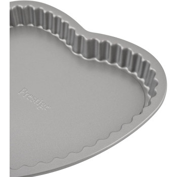 Prestige Loose Base Heart Shape Pan, Grey (PR13221)