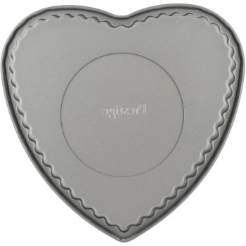 Prestige Loose Base Heart Shape Pan, Grey (PR13221)
