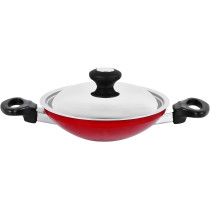 Prestige Appachatti with Stainless Steel Lid, 20 cm, Red (PR15852)
