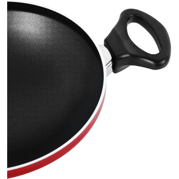 Prestige Appachatti with Stainless Steel Lid, 20 cm, Red (PR15852)