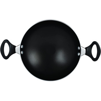 Prestige Kadai Belly Bottom With Lid, Red (PR15853)