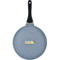 Prestige CAST ALUMINUM TAWA Speckled Long Lasting Non Stick Cast, Black , 28cm , PR15855 (PR15855)