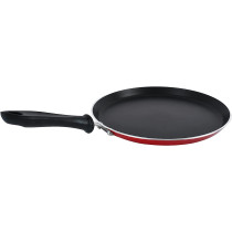 Prestige Omni Tawa Curved Edge Pan, 27 cm, Black (PR15859)