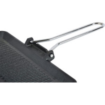 Prestige Cast Iron Chargriller, 35 cm, Black (PR15863)