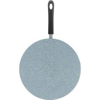 Prestige Speckled Long Lasting Non Stick Aluminum Concave Tawa, 32 cm, Grey (PR15876)