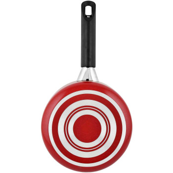 Prestige Classique 3X Ultra Tough Covered NonStick Sauce Pan, 1.9 Ltr, 18 cm, Red (PR15908)