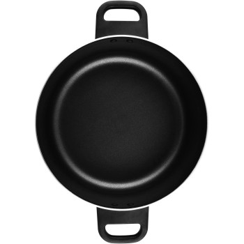 Prestige Classique 3X Ultra Tough Covered NonStick Stockpot, 5.2 Ltr, 24 cm, Red (PR15912)