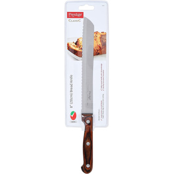 Prestige Bread Knife, 8 Inch, 20 cm. Brown (PR1989)