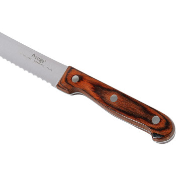 Prestige Bread Knife, 8 Inch, 20 cm. Brown (PR1989)