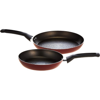 Prestige Non-Stick Cookware Set, Red, PR20499, 25Piece (PR20499)