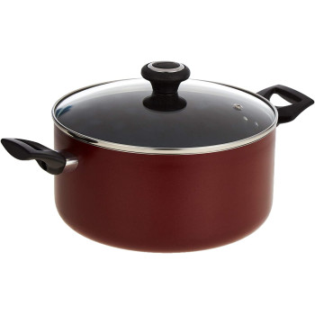 Prestige Non-Stick Cookware Set, Red, PR20499, 25Piece (PR20499)