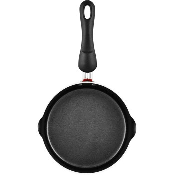 Prestige Classique 3X Ultra Tough Milk Pan, 1.4 Ltr, 16 cm, Red (PR20972)