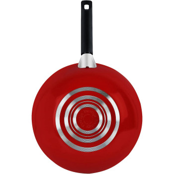 Prestige Red 26 cm Classique Covered Wok, PR20978 (PR20978)