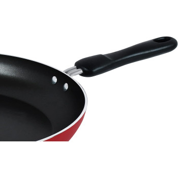 Prestige Classique Frypan with Turner Twin Pack Set, Red (PR20982)